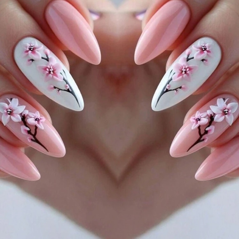 Gold Reusable Press-On Nails Set